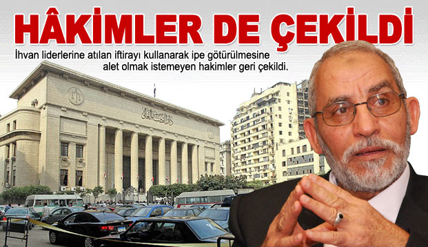 Hakimler davadan �ekildi