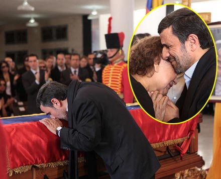 Ahmedinejad'dan veda busesi